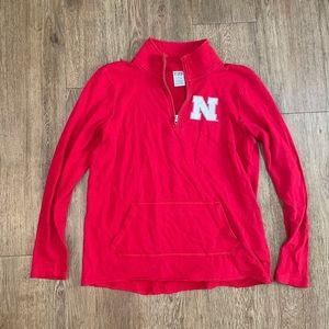 Victoria’s Secret PINK Nebraska 1/4 Zip Pullover